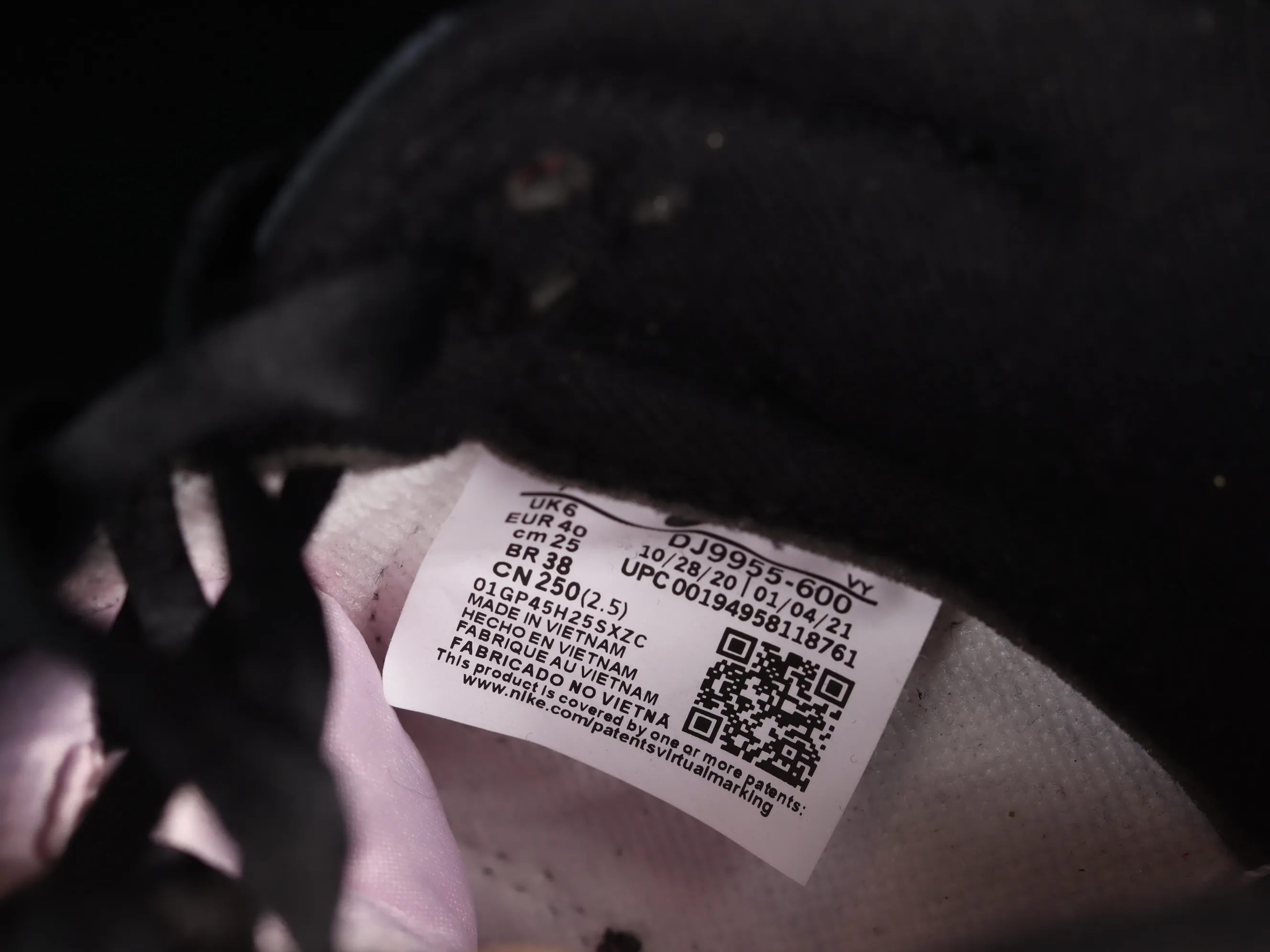 All categories Nk SB Dunk series Nk SB Dunk Low low-top sneakers F version Nk Dunk Low "Pink Black" black pink SB low-top sports and leisure sneakers DJ9955-600